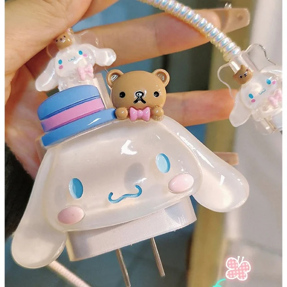 CinnamonRoll Hello Kitty iPhone CHarger Protector P70